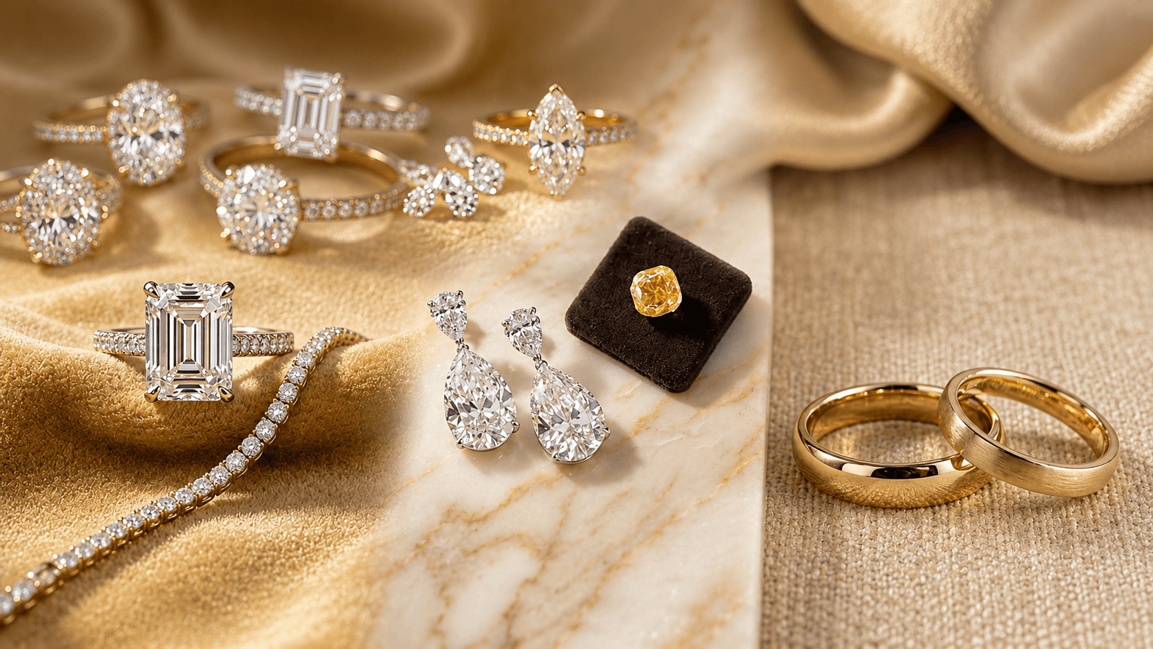 Engagement Ring Tray — Multi-Shape Ring Display Box